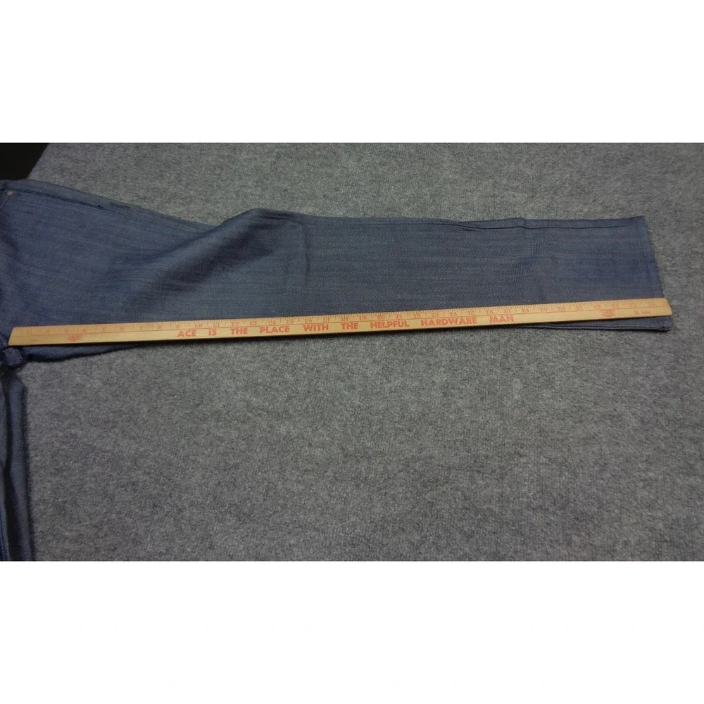 Naked‎ & Famous Jeans Mens 31x36 Blue Skinny Guy Silk Denim Silk Blend